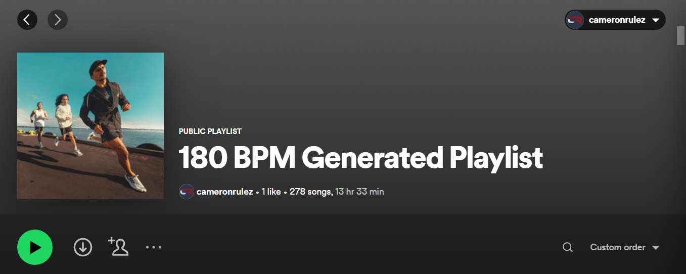 Spotify BPM Playlist Filter image